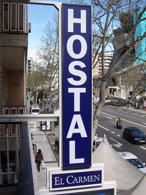 Hostal El Carmen Zaragoza Exterior photo
